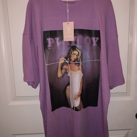 Playboy oversized T-shirt dress - Picture 2 of 2